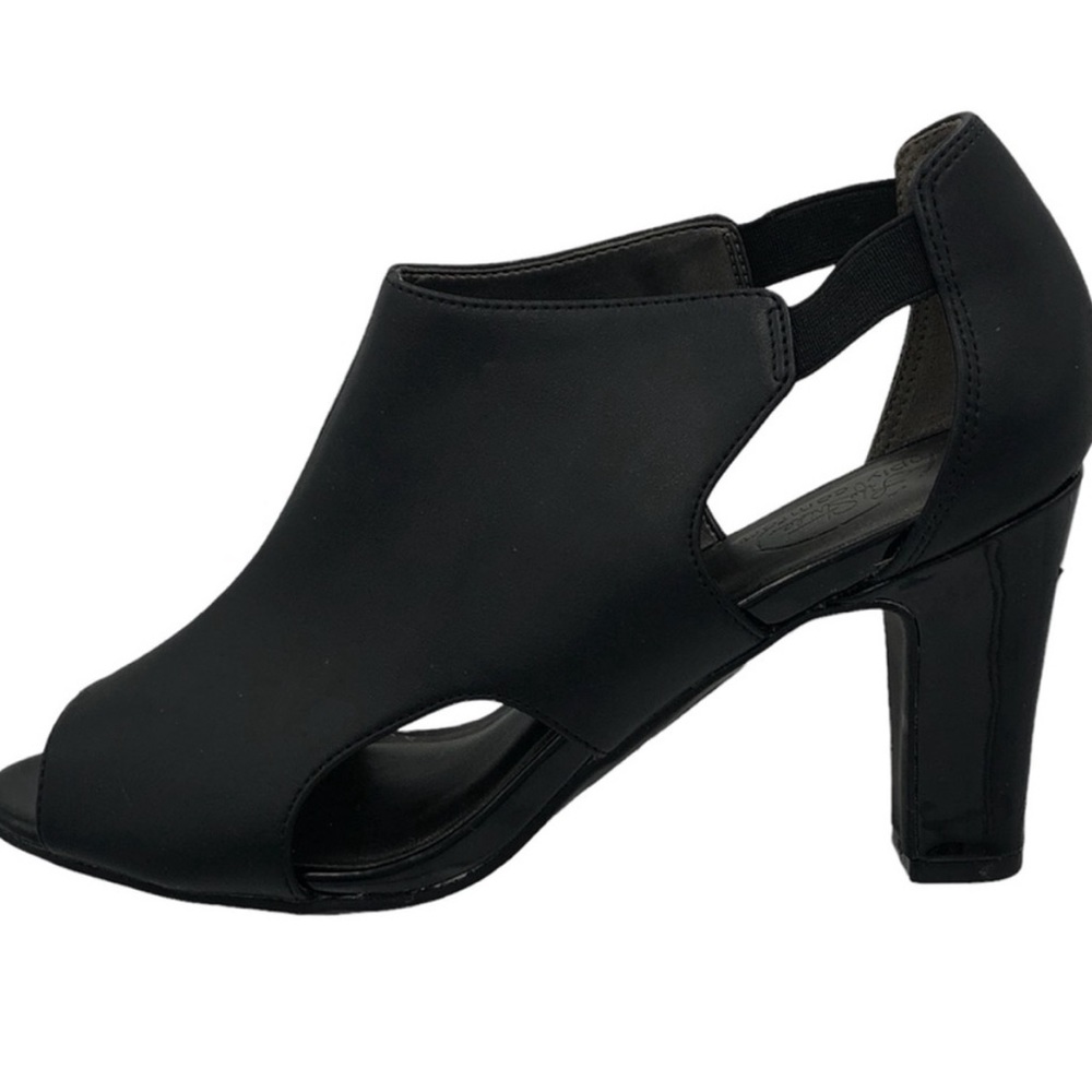 Life Stride Black 7 Caged High Heels (1)